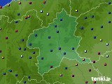 群馬県のアメダス実況(日照時間)(2022年08月31日)