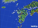 九州地方のアメダス実況(日照時間)(2022年09月01日)