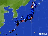 2022年09月01日のアメダス(日照時間)