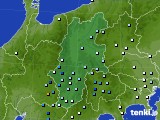 長野県のアメダス実況(降水量)(2022年09月02日)