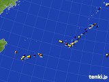 沖縄地方のアメダス実況(風向・風速)(2022年09月03日)