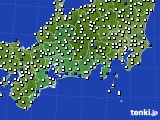 東海地方のアメダス実況(風向・風速)(2022年09月03日)