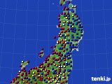 東北地方のアメダス実況(日照時間)(2022年09月04日)