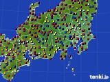 関東・甲信地方のアメダス実況(日照時間)(2022年09月04日)