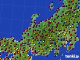 北陸地方のアメダス実況(日照時間)(2022年09月04日)