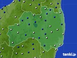 福島県のアメダス実況(風向・風速)(2022年09月06日)