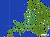 道央のアメダス実況(風向・風速)(2022年09月06日)
