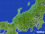 北陸地方のアメダス実況(降水量)(2022年09月07日)