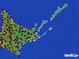 道東のアメダス実況(日照時間)(2022年09月07日)