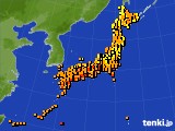 アメダス実況(気温)(2022年09月07日)