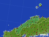 2022年09月07日の島根県のアメダス(気温)