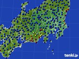 関東・甲信地方のアメダス実況(日照時間)(2022年09月08日)