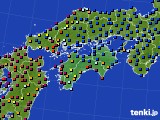 2022年09月08日の四国地方のアメダス(日照時間)