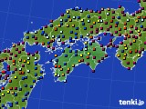 2022年09月11日の四国地方のアメダス(日照時間)