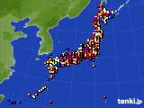 アメダス実況(日照時間)(2022年09月13日)