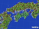 2022年09月15日の四国地方のアメダス(日照時間)