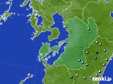 熊本県のアメダス実況(降水量)(2022年09月17日)