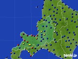 道央のアメダス実況(日照時間)(2022年09月17日)