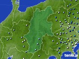 長野県のアメダス実況(降水量)(2022年09月18日)