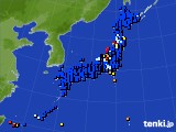 アメダス実況(日照時間)(2022年09月18日)