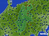 長野県のアメダス実況(日照時間)(2022年09月18日)