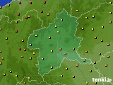 群馬県のアメダス実況(気温)(2022年09月18日)