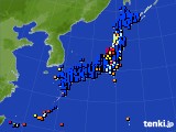 アメダス実況(日照時間)(2022年09月19日)