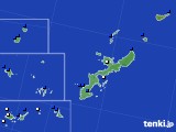 2022年09月19日の沖縄県のアメダス(風向・風速)