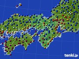 近畿地方のアメダス実況(日照時間)(2022年09月20日)