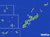 2022年09月21日の沖縄県のアメダス(風向・風速)