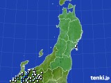 東北地方のアメダス実況(降水量)(2022年09月22日)