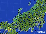 2022年09月22日の北陸地方のアメダス(日照時間)