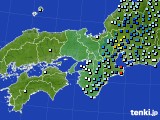 近畿地方のアメダス実況(降水量)(2022年09月23日)