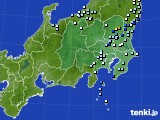 関東・甲信地方のアメダス実況(降水量)(2022年09月24日)