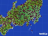 関東・甲信地方のアメダス実況(日照時間)(2022年09月26日)