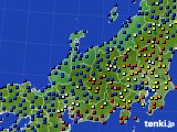 2022年09月27日の北陸地方のアメダス(日照時間)