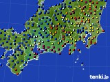 2022年09月27日の東海地方のアメダス(日照時間)