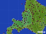 2022年09月28日の道央のアメダス(日照時間)