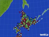 2022年09月29日の北海道地方のアメダス(日照時間)