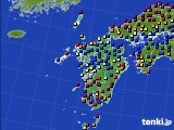 九州地方のアメダス実況(日照時間)(2022年09月29日)