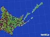 道東のアメダス実況(日照時間)(2022年10月01日)