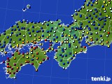 近畿地方のアメダス実況(日照時間)(2022年10月04日)