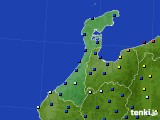 2022年10月04日の石川県のアメダス(日照時間)