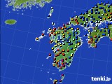 九州地方のアメダス実況(日照時間)(2022年10月05日)