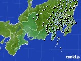 東海地方のアメダス実況(降水量)(2022年10月06日)