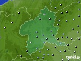 群馬県のアメダス実況(降水量)(2022年10月06日)