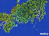 東海地方のアメダス実況(日照時間)(2022年10月06日)