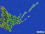 2022年10月06日の道東のアメダス(日照時間)