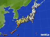 アメダス実況(気温)(2022年10月06日)