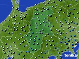 長野県のアメダス実況(降水量)(2022年10月07日)